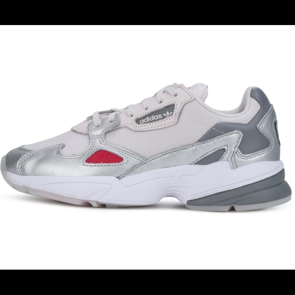 🆕🆕🆕 CUTE WOMENS ADIDAS FALCONS SIZE 7 SNEAKERS 🆕🆕🆕 (c) - Picture 2 of 4